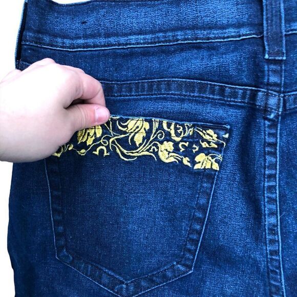 True Religion Jeans Size 40 ROCCO RELAXED SKINNY Blue - Picture 9 of 11